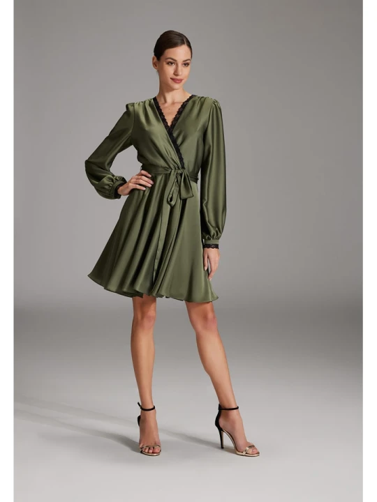 Zdjęcie produktu SWING Sukienka w kolorze khaki rozmiar: 40