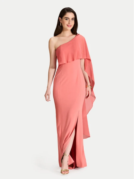 Zdjęcie produktu Swing Sukienka wieczorowa 5AJ03500 Koralowy Regular Fit