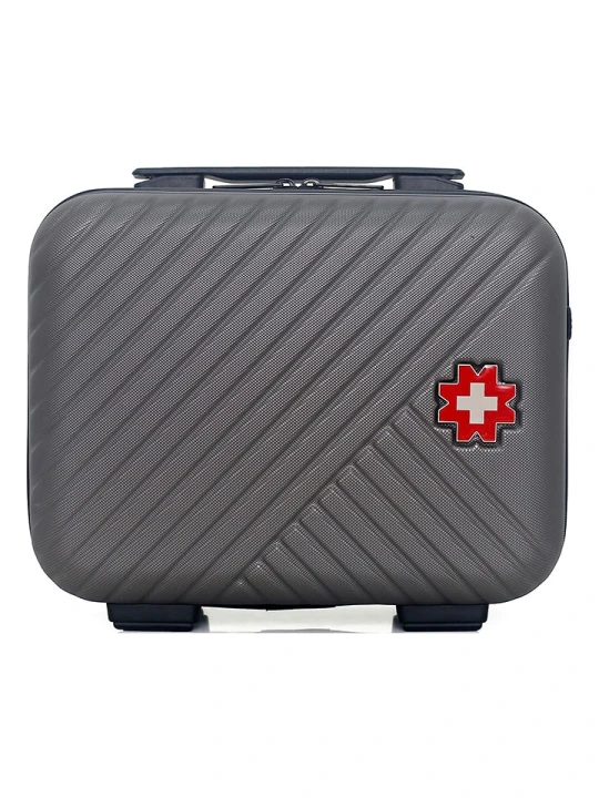 Zdjęcie produktu SWISS KOPPER Kosmetyczka "Spiez" w kolorze szarym - 30 x 23 x 16 cm rozmiar: onesize