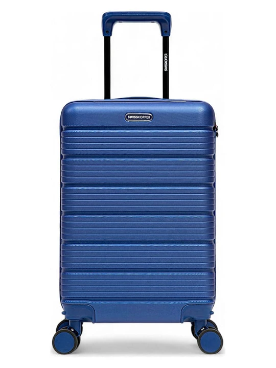 Zdjęcie produktu SWISS KOPPER Walizka "Lugano" w kolorze niebieskim - 34 x 55, 5 x 23 cm rozmiar: onesize