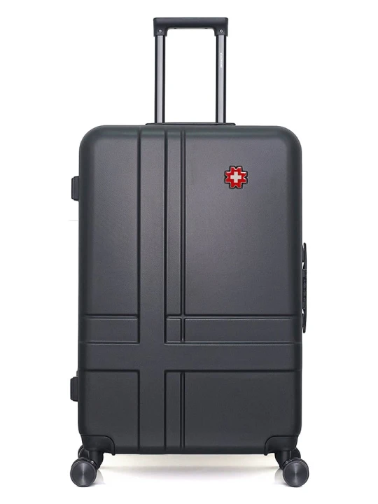 Zdjęcie produktu SWISS KOPPER Walizka "Uster" w kolorze czarnym - 47 x 75 x 29 cm rozmiar: onesize
