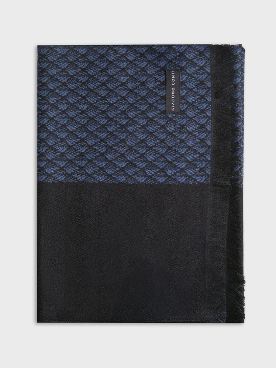 Zdjęcie produktu Szal 01080A75IEA Giacomo Conti granatowy