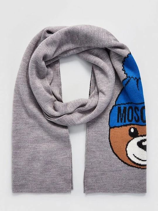 Zdjęcie produktu Szal MOSCHINO szary