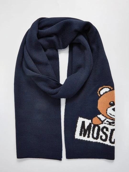 Zdjęcie produktu Szal MOSCHINO niebieski