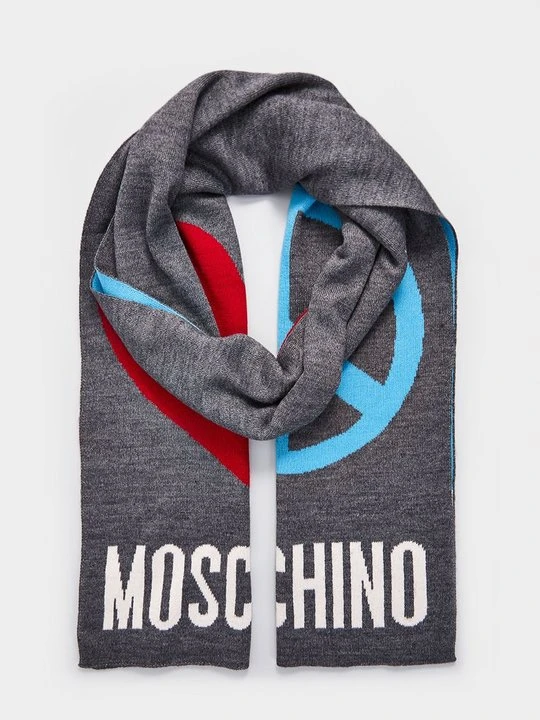 Zdjęcie produktu Szal MOSCHINO szary