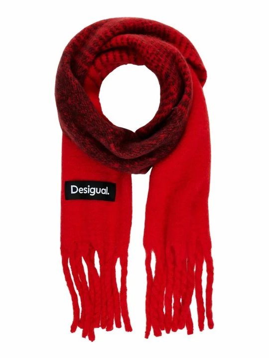Zdjęcie produktu Szal Desigual czerwony