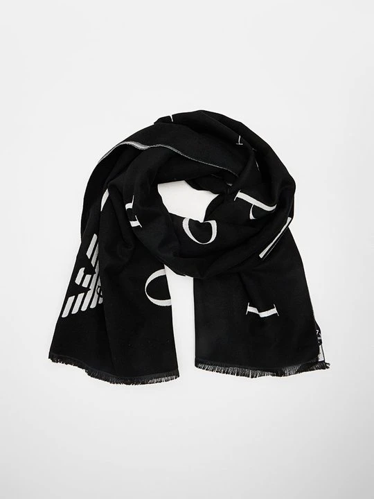 Zdjęcie produktu Szal EA7 Emporio Armani czarny