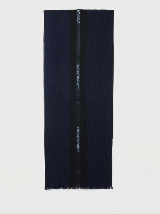 Zdjęcie produktu Szal Emporio Armani granatowy