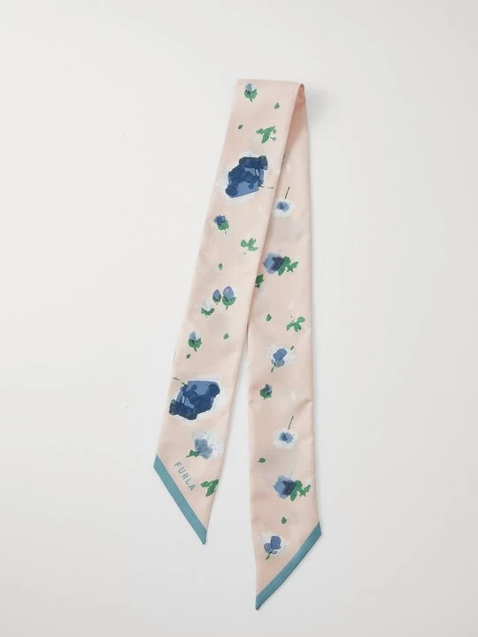 Zdjęcie produktu Szal Furla niebieski denim
