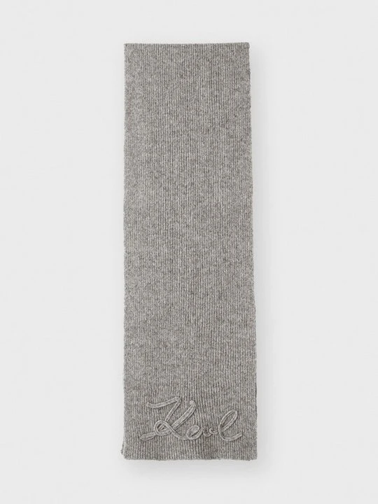 Zdjęcie produktu Szal KARL LAGERFELD szary