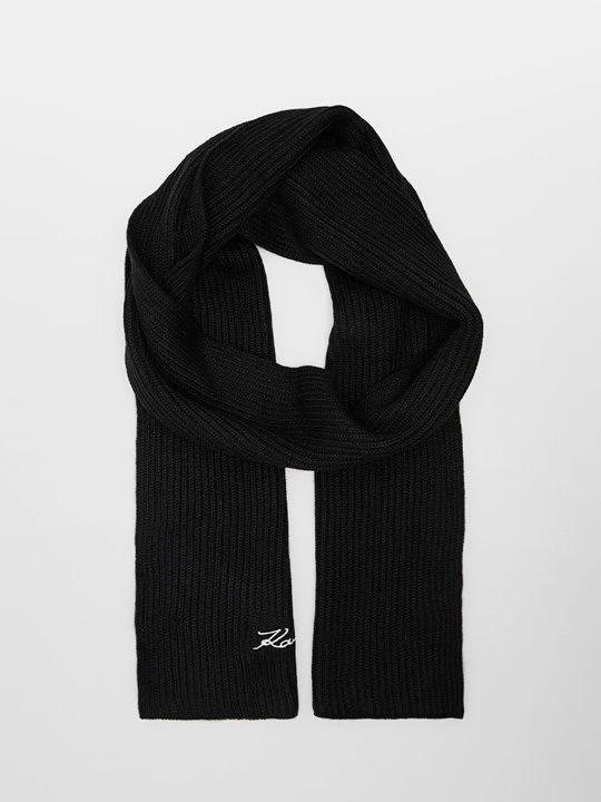 Zdjęcie produktu Szal KARL LAGERFELD czarny