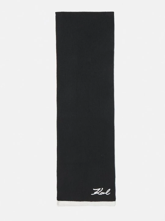 Zdjęcie produktu Szal KARL LAGERFELD czarny