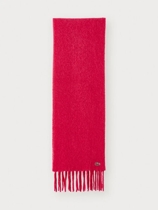 Zdjęcie produktu Szal Lacoste czerwony