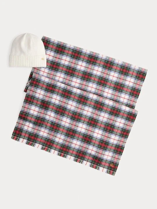 Zdjęcie produktu Szal Lauren Ralph Lauren mleczny