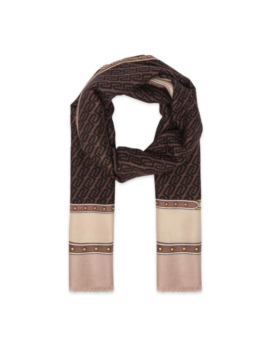 Zdjęcie produktu Szal Liu Jo 2F6066 T2738 Czarny