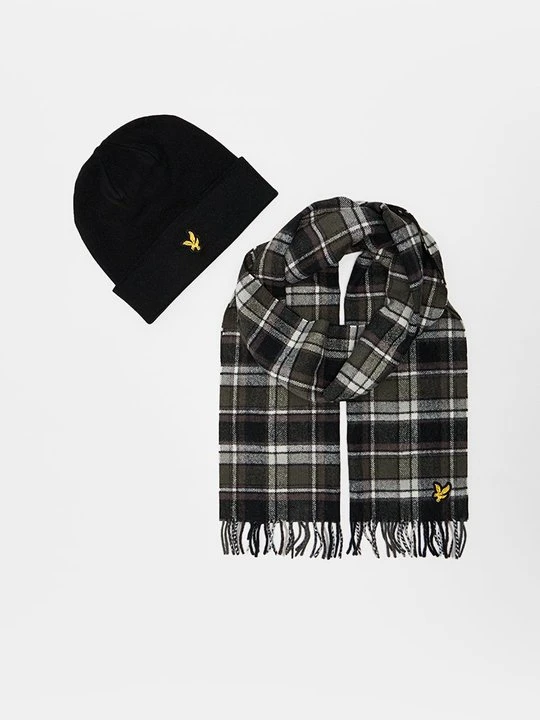 Zdjęcie produktu Szal Lyle & Scott czarny