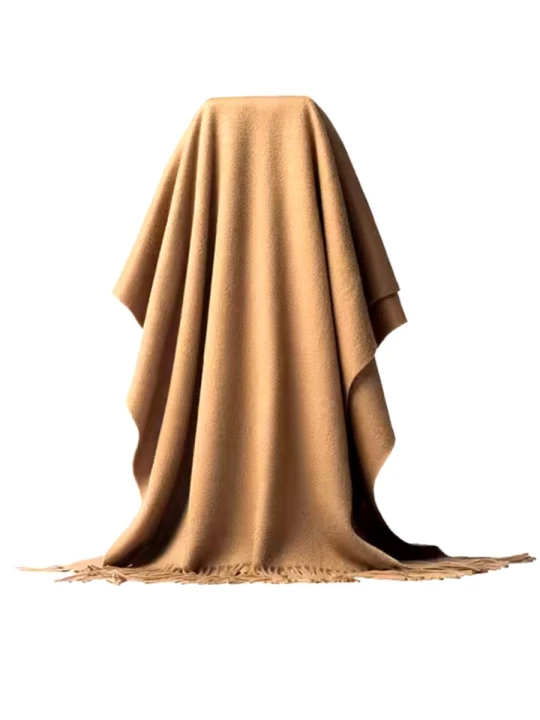 Zdjęcie produktu Szal Merino Cas - wełna merino i kaszmir - różne kolory, 70x200 cm LAÏF
