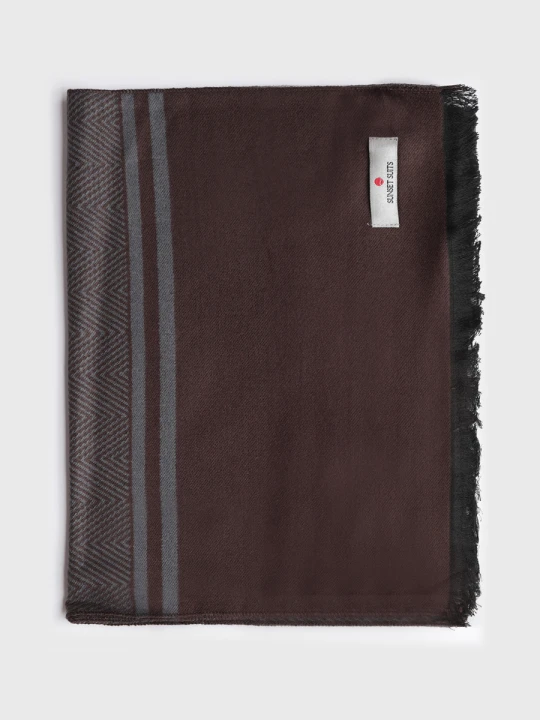 Zdjęcie produktu Szal męski 01063D80JEA Giacomo Conti brazowy