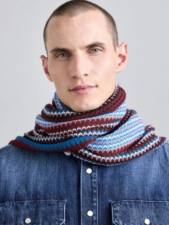 Zdjęcie produktu Szal Missoni niebieski