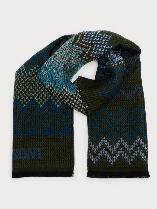 Zdjęcie produktu Szal Missoni niebieski