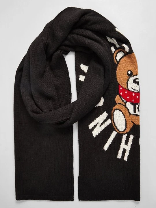 Zdjęcie produktu Szal MOSCHINO czarny