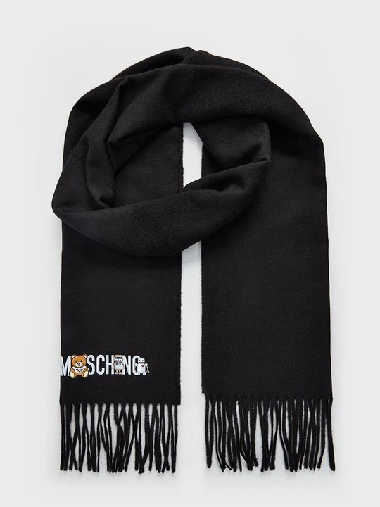 Zdjęcie produktu Szal MOSCHINO czarny