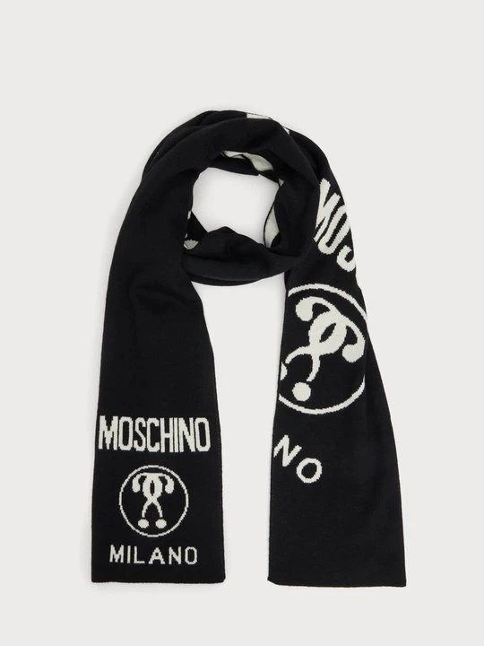 Zdjęcie produktu Szal MOSCHINO czarny
