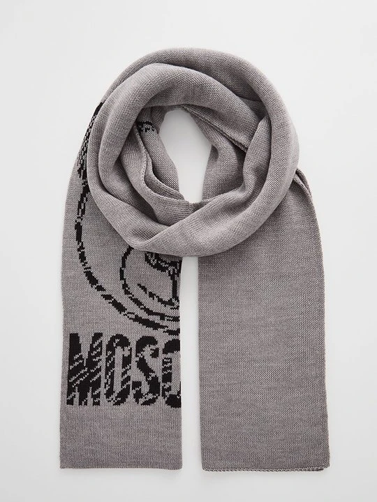 Zdjęcie produktu Szal MOSCHINO jasnoszary