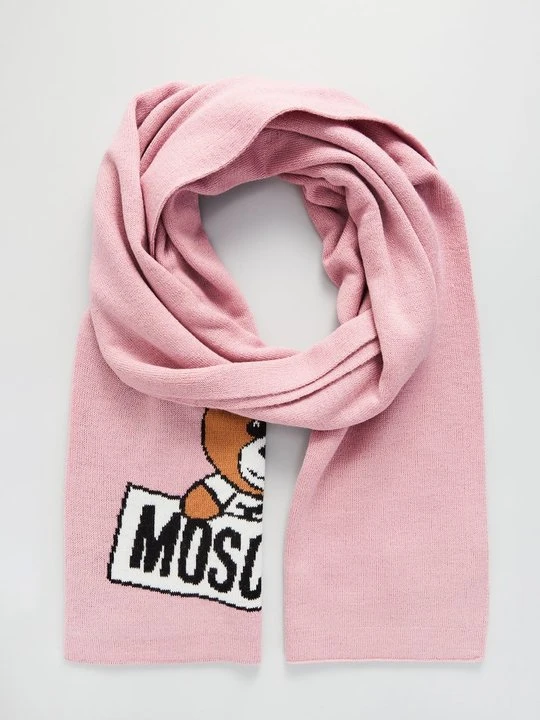 Zdjęcie produktu Szal MOSCHINO niebieski