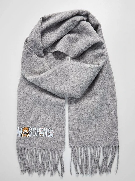 Zdjęcie produktu Szal MOSCHINO szary
