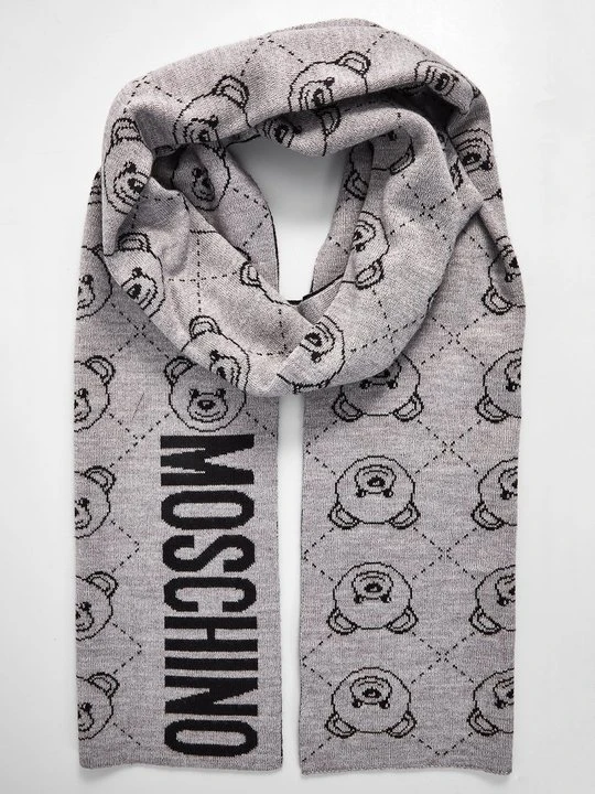 Zdjęcie produktu Szal MOSCHINO szary
