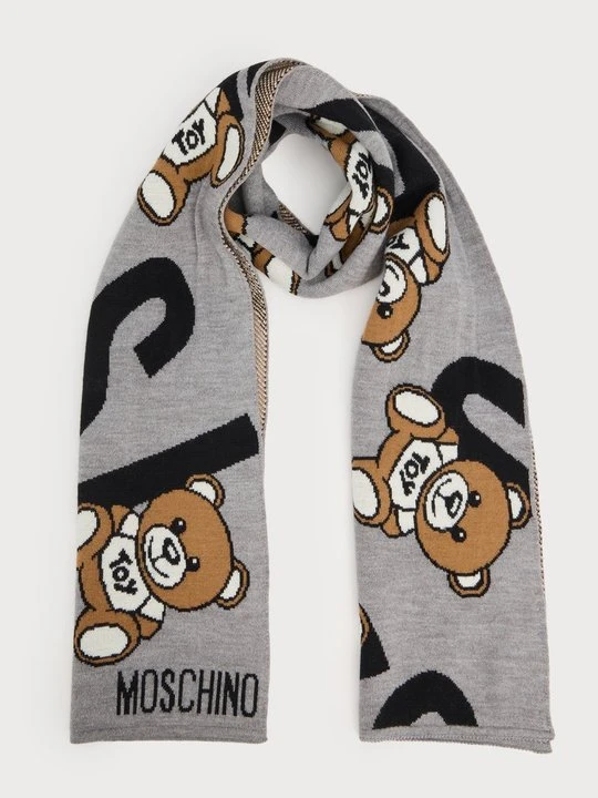 Zdjęcie produktu Szal MOSCHINO szary