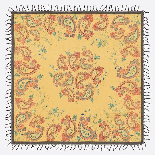 Zdjęcie produktu Szal paisley jasnopomarańczowy BIMBA Y LOLA
