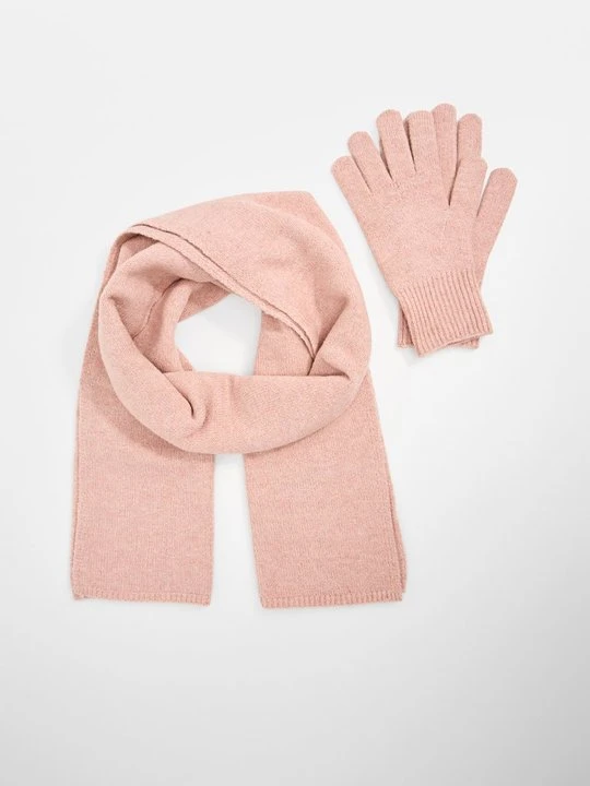 Zdjęcie produktu Szal Pieces jasnoróżowy