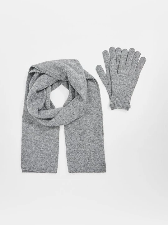 Zdjęcie produktu Szal Pieces szary