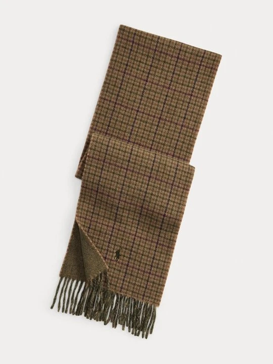 Zdjęcie produktu Szal Polo Ralph Lauren oliwkowy