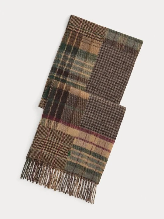 Zdjęcie produktu Szal Polo Ralph Lauren brązowy