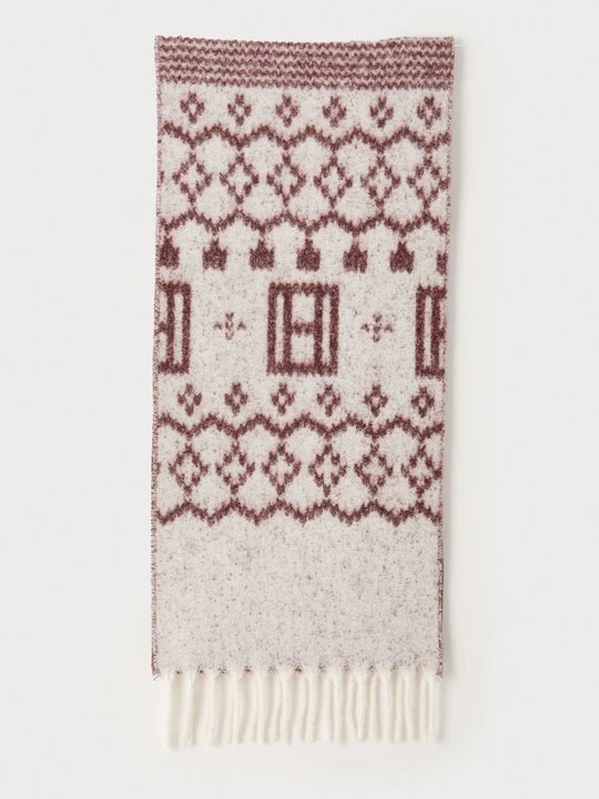 Zdjęcie produktu Szal Tommy Hilfiger mleczny