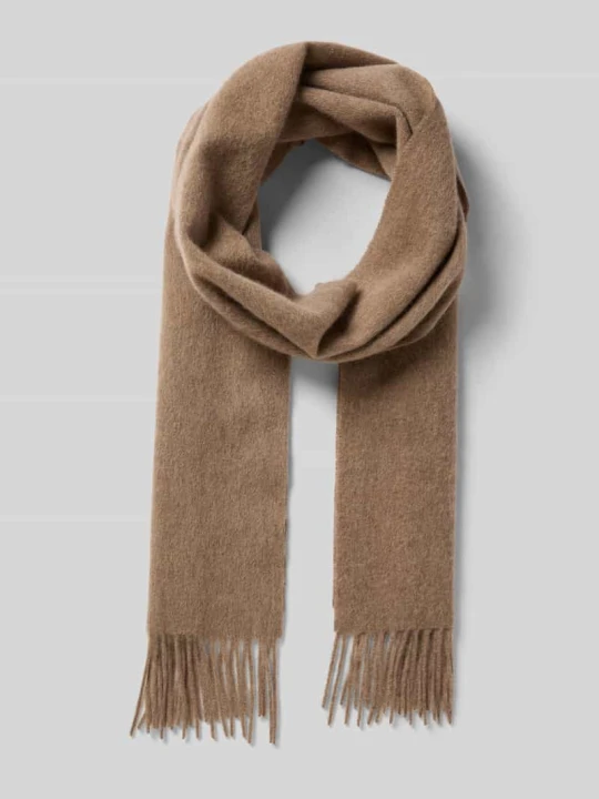 Zdjęcie produktu Szal z czystego kaszmiru Roeckl Camel