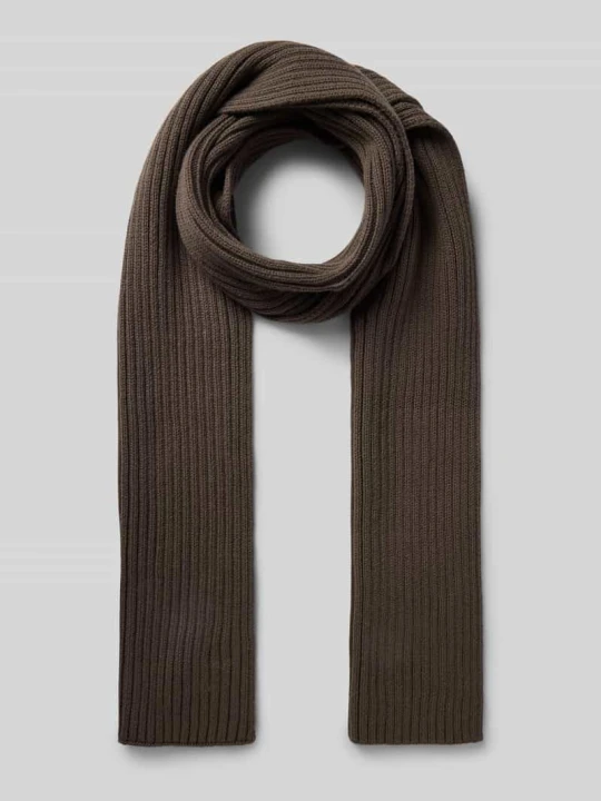 Zdjęcie produktu Szal z domieszką kaszmiru Camel Active Ciemnobrązowy