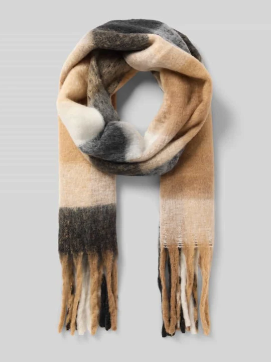 Zdjęcie produktu Szal z frędzlami Kurt Beines Camel