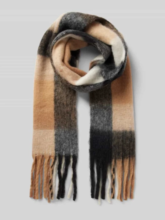 Zdjęcie produktu Szal z frędzlami Kurt Beines Camel