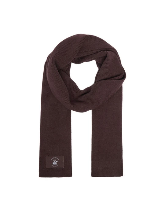 Zdjęcie produktu Szalik Beverly Hills Polo Club CWBEO-BHPC-W4-001-AW26 Brązowy