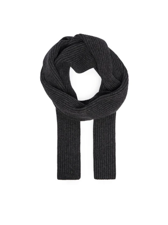 Zdjęcie produktu Szalik Calvin Klein Ck Metal Wool Rib Scarf LV04D8056G Szary