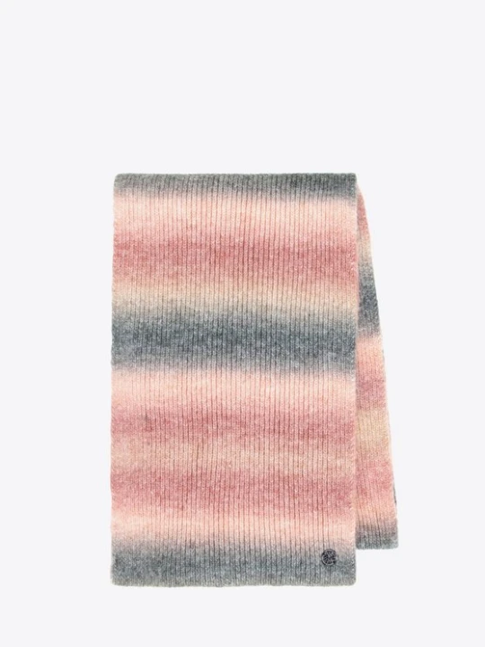 Zdjęcie produktu Szalik damski w stylu ombre różowo - szary Wittchen