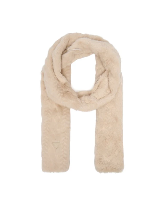 Zdjęcie produktu Szalik Guess W6BZ13 W4360 Beżowy jasny