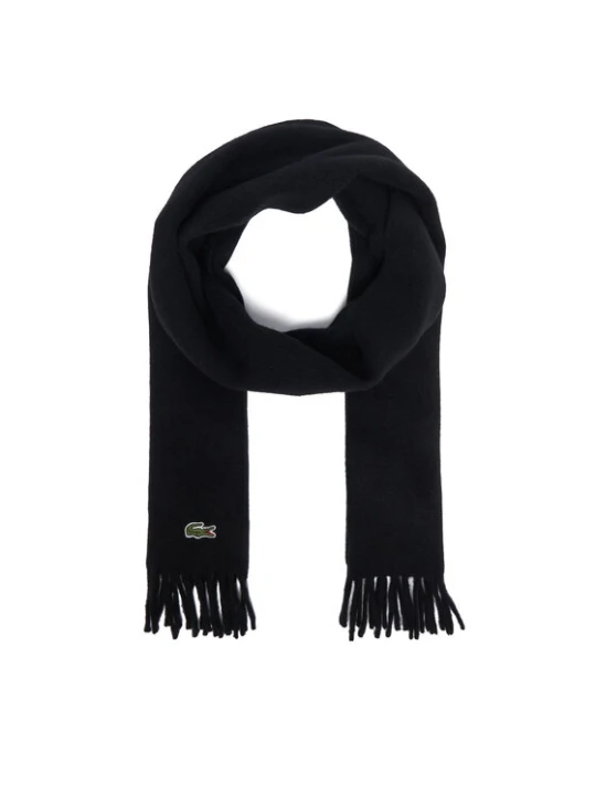 Zdjęcie produktu Szalik Lacoste RE7864 Czarny