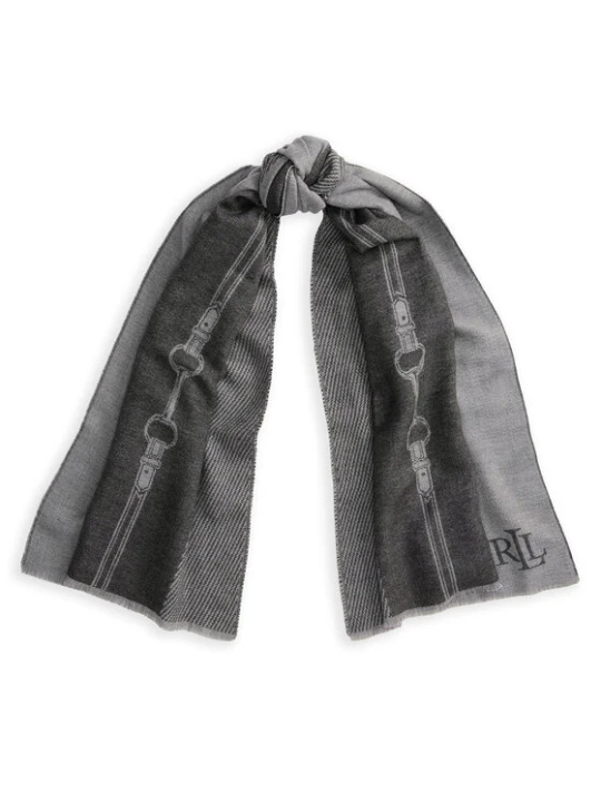 Zdjęcie produktu Szalik LAUREN RALPH LAUREN 454P23540002 Szary ciemny
