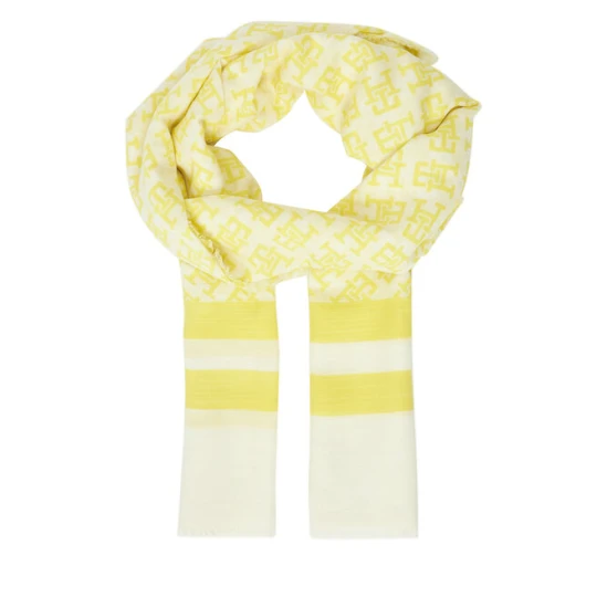 Zdjęcie produktu Szalik Tommy Hilfiger Beach Summer Mono Scarf AW0AW16030 Żółty