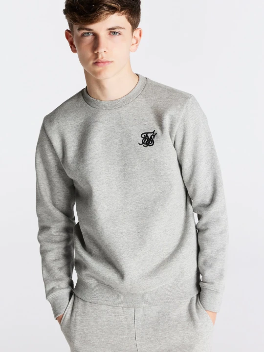 Zdjęcie produktu Szara bluza dla chłopców SikSilk 15 YRS